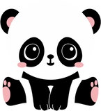 Discover T-shirt Unissexo com Cara de Panda Roso Fofinho