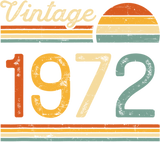 Discover T-shirt Unissexo Vintage 1972