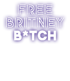 Discover T-shirt Unissexo Free Britney B*Tch