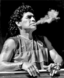 SMOKING MY LIFE - Diego Maradona - T-Shirt