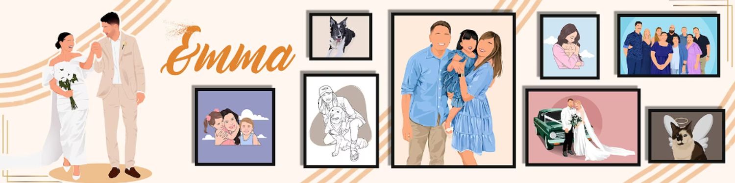 Explore EmmaDigitatStudio Shop Ideas