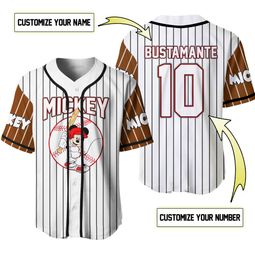 Texas Rangers Lilo & Stitch Jersey - Royal Baseball Design - Scesy