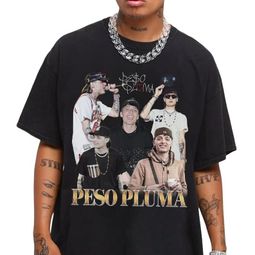 Peso Pluma Baseball Jersey Cosplay Merch Jecket Tee T-shirt Spring