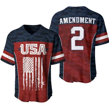 : Greater Half 2nd Amendment Baseball (L) Multicoloured