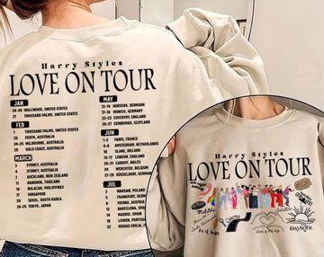 Tshirt Harry Stiles Love Tour White / L