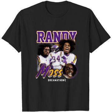 Randy Moss Shirt Football Classic 90S Graphic Tee Sweatshirt T-Shirt -  TeebyHumans