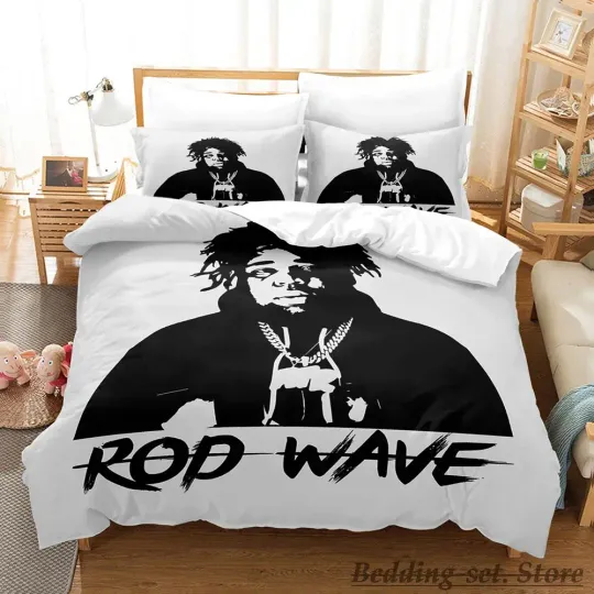 Discover Popular Rod Wave Bedding Sets, Bedroom Decor