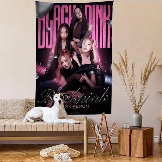 Discover Blackpink Concert Tapestry, Home Decor