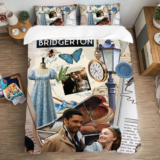 Discover Bridgerton Bedding Set, Home Decor