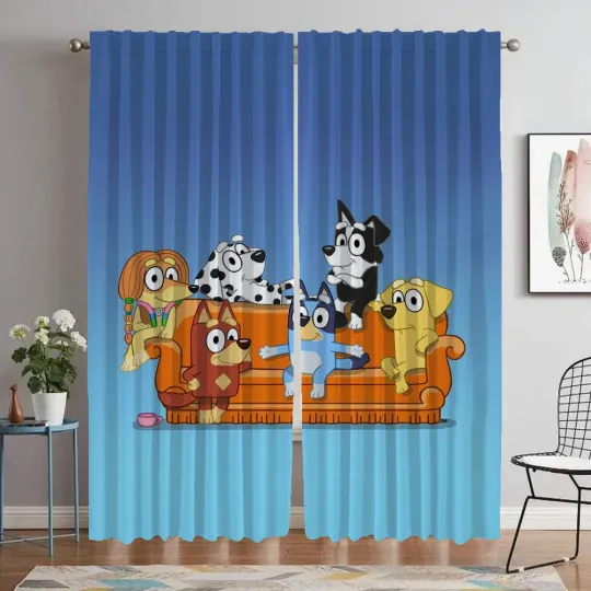 Discover Blueydad Window Curtain, Room Decor