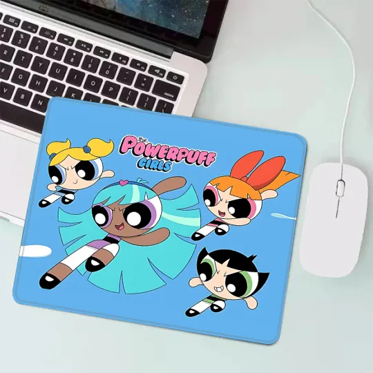 Discover Cute Powerpuffs Girls Mouse Pad, Computer Accessories