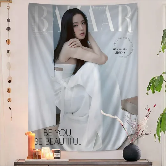 Discover Jisoo Blackpink Tapestries, Wall Decor, Fan Gift