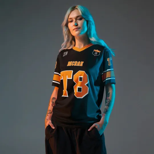 Discover Tate McRae Jersey 2025 Spring/Summer  T8 McRae Football Jersey