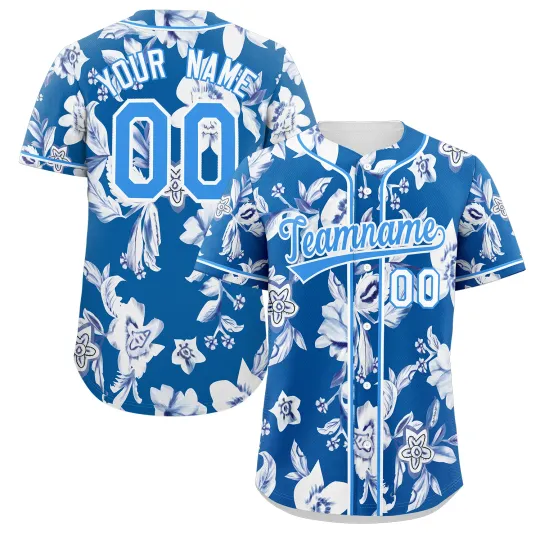 Discover Custom Floral Baseball Jersey, Gifts for Him, Her, unisex