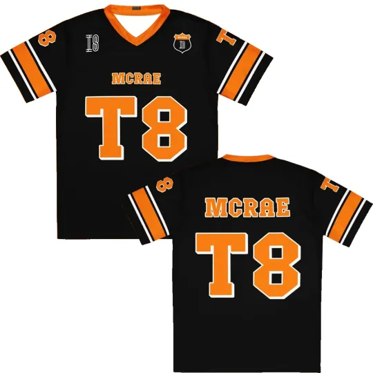 Discover Tate Mcrae Football Jersey 2025 Miss Possessive Tour Football Jersey