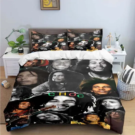 Discover Pop Singer Bob Marley Bedding Sets, Birthday Gift