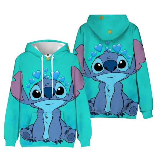 Discover Disneyyy Stitchh 3D Hoodie