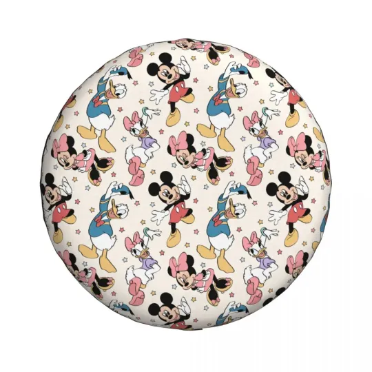 Discover Mickeyy mouse Minniee Spare Tire Cover, Car Accessories