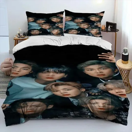 Discover Stray Kids Kpop Singer Star Bedding Set, Gifts for fan