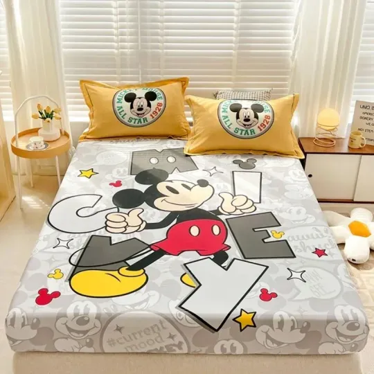 Discover Disneyyy Mickeyy Minniee Mouse Bedding Set, Bedroom Decor