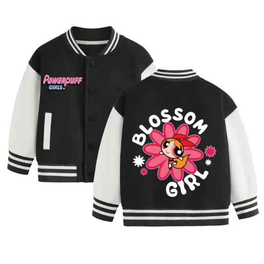 Discover The Powerpuff Girl Blossom Baseball Jacket, Gifts for Friends