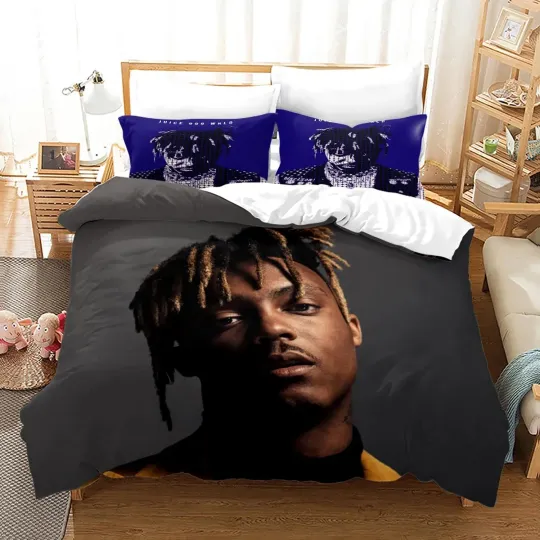 Discover New Juice Wrld Bedding Set, Gifts for fan