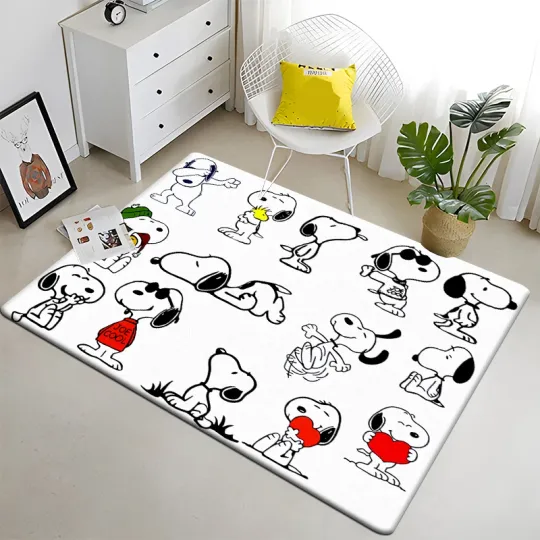 Discover Snoopy Cartoon Rugs, Living Room Decor