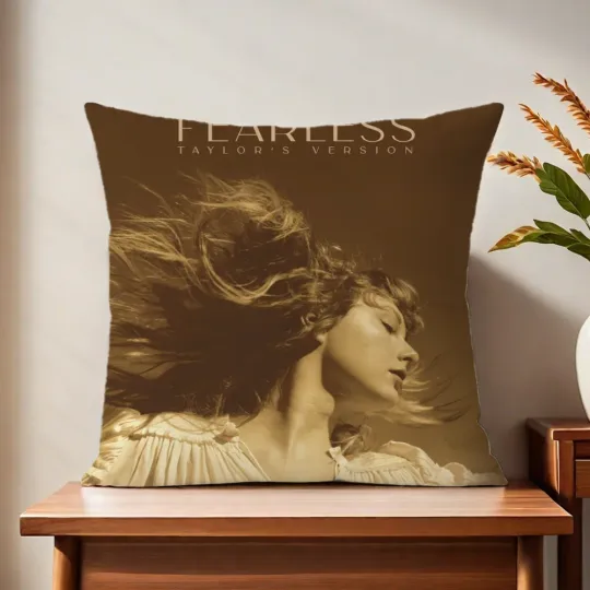 Discover Taylor Singer S-Swift Fearless Throw Pillows