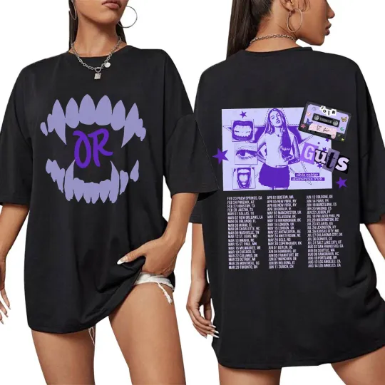 Discover 2025 Olivia Male  Rodrigo Singer Shirts