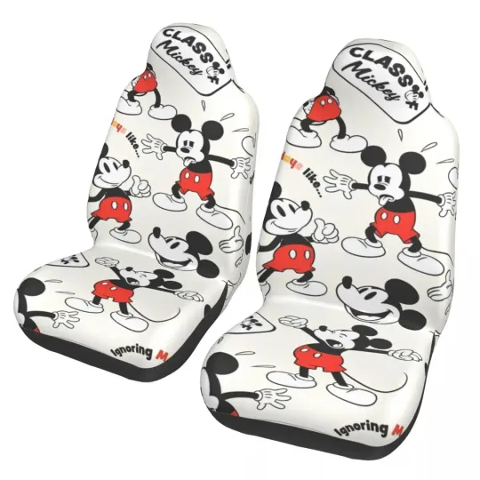 Discover Disneyyy Mickeyy mouse Car Seat Covers, Car Accessories