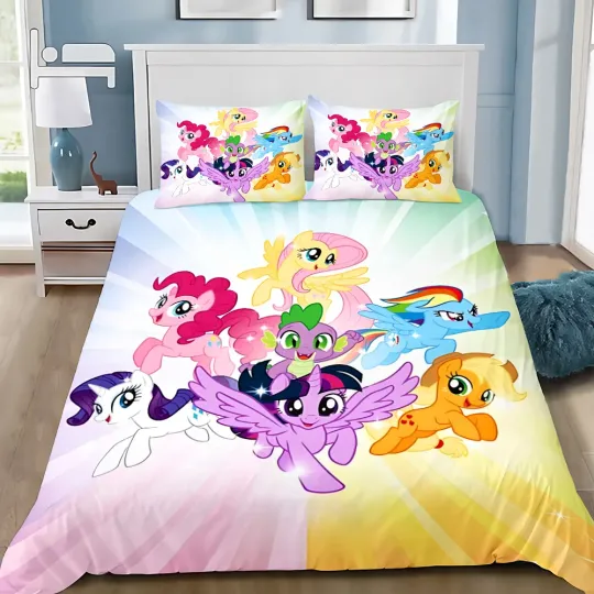 Discover Lovely My Little Ponys Bedding Set, Gifts for Fan