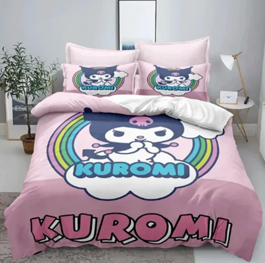 Discover Kuromi Bedding Sets, Halloween Gifts, Bedroom Decor