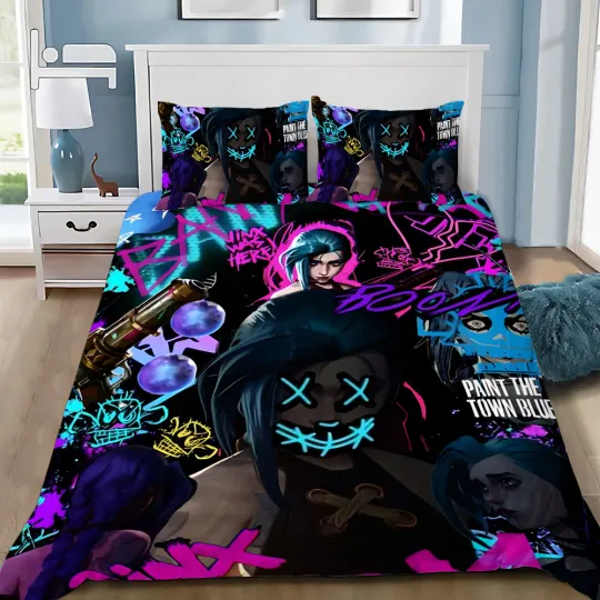 Discover L-LOL Jinx Cartoon  Bedding Sets, Home Decor