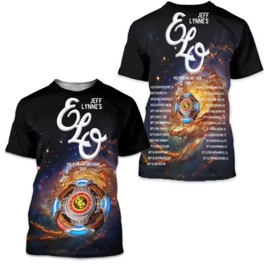 Discover Rock Electric Light Orchestra ELO 3D Print T-shirt