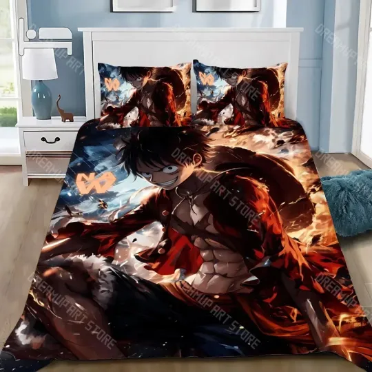 Discover One Piece Anime Bedding Set, Home Decor