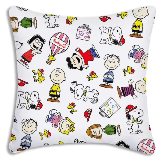 Discover Funny Cartoon Snoopy Throw Pillow, Home Decor