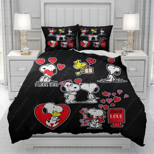 Discover Snoopy Bedding Sets, Bedroom Decor