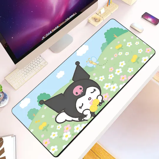 Discover Cute Pink My Melody Kuromi Desk mats, Gifts for Friends