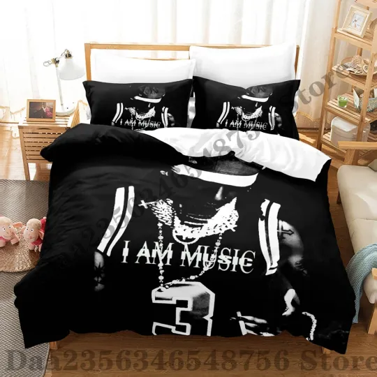 Discover Playboi Carti I AM MUSIC Bedding Set, Home Decor