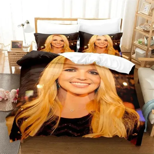 Discover Singer Britney Spears Bedding Set, Birthday Gifts