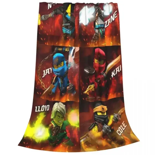 Discover Ninjago Throw Blankets, Travel Gifts, Fan gift