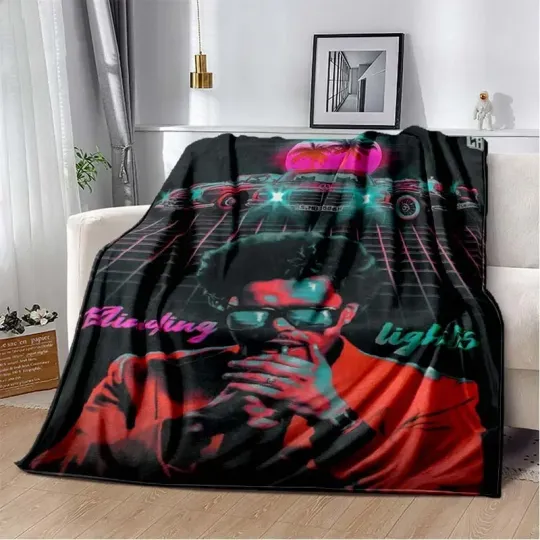 Discover Weeknds Throw Blankets, Gifts for Fan