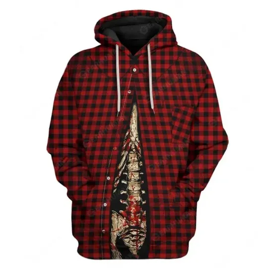 Discover Horror Blood 3D Printed Hoodie