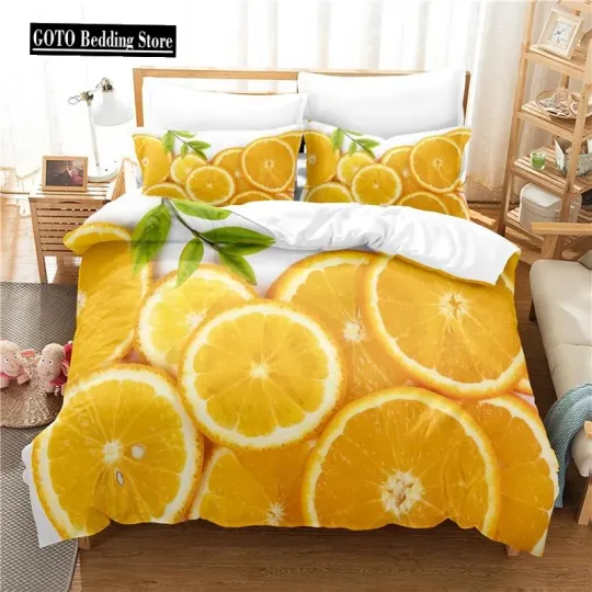 Discover Orange Bedding Sets, Bedroom Decor