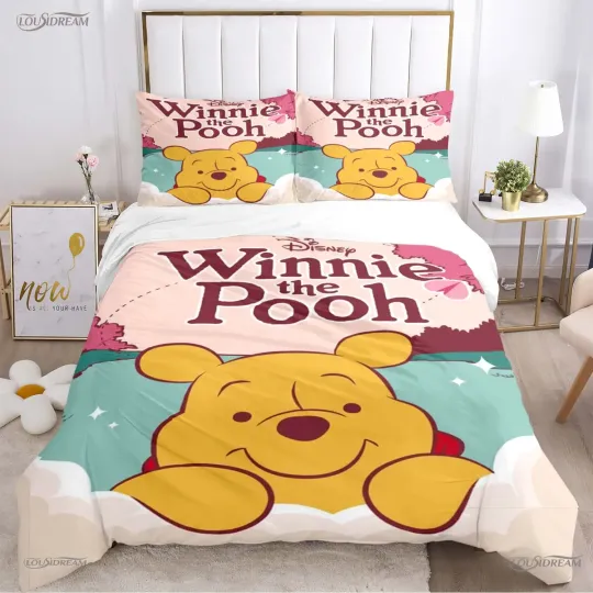 Discover Disneyyy winniee the poohh Bedding Sets, Bedroom Gifts, Birthday Gifts