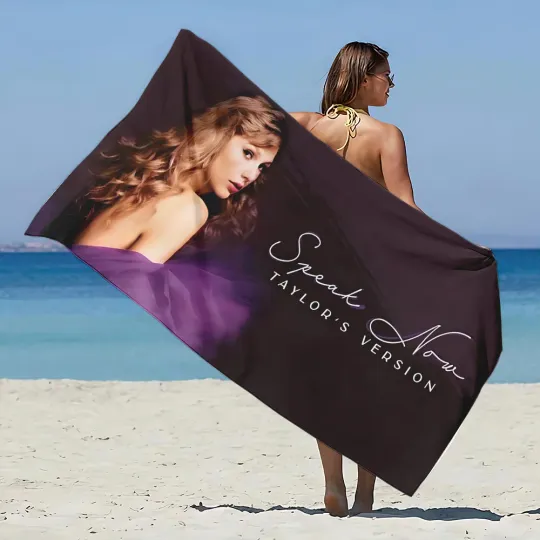 Discover Taylo Swift Summer Beach Towel, Vacation Gift