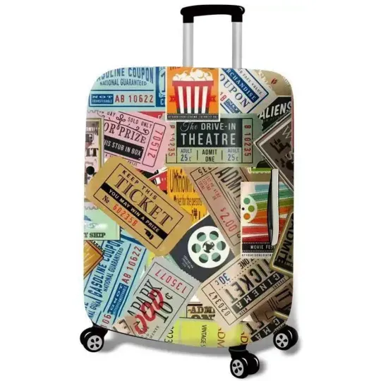 Discover Cyber Style Luggage Cover