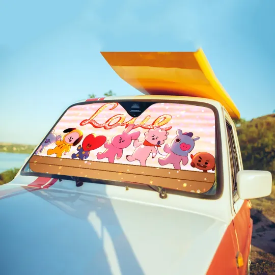 Discover B-BTS Car Sunshade, Car Solar Protection