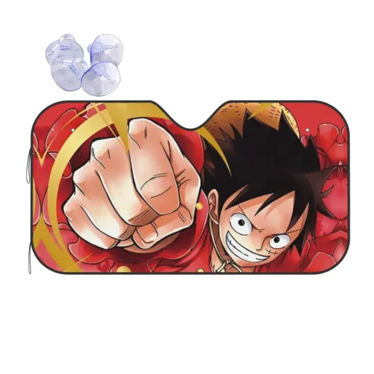 Discover One Piece Pirate Car Sun Shades, Car Accessories, New Car Gifts