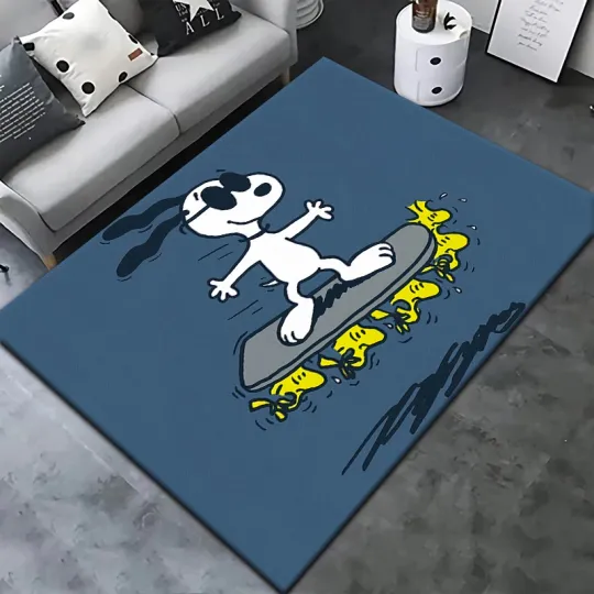 Discover Snoopy Cartoon Rugs, Living Room Decor
